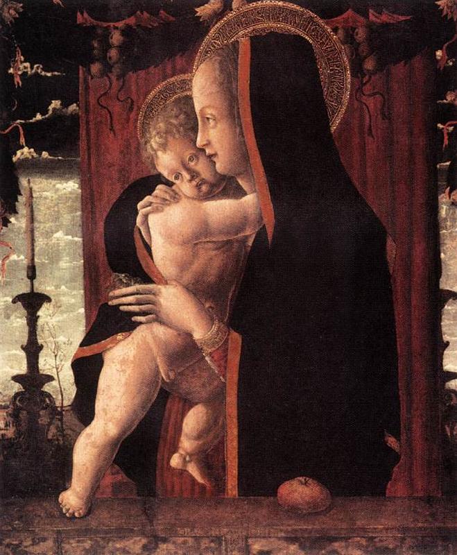 SQUARCIONE, Francesco Virgin and Child sf Spain oil painting art